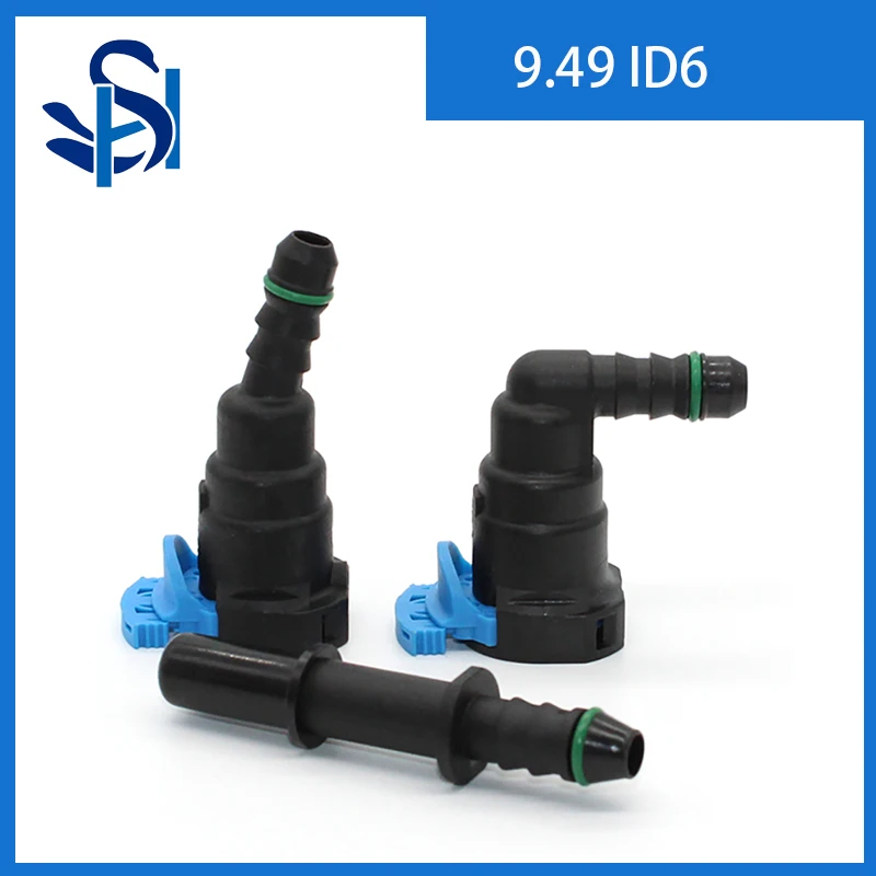 9.49 ID6 Flower Lock Spring Auto Car Fuel Line Hose Coupler Quick Release Connector Fuel Line Carburetor Part