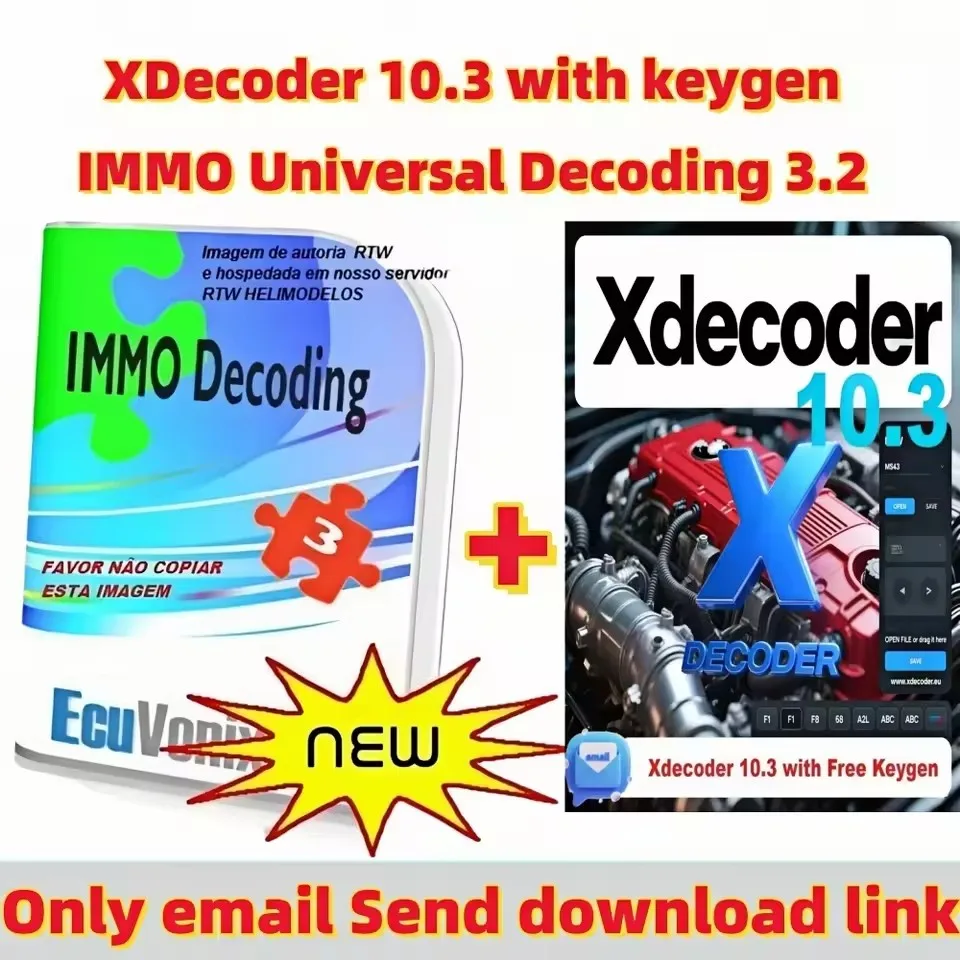 

EcuVonix 3.2 Unlimited Crack IMMO Decodificación universal 3.2 + XDecoder 10.3 con software gratuito Keygen DTC Remover DTC OFF