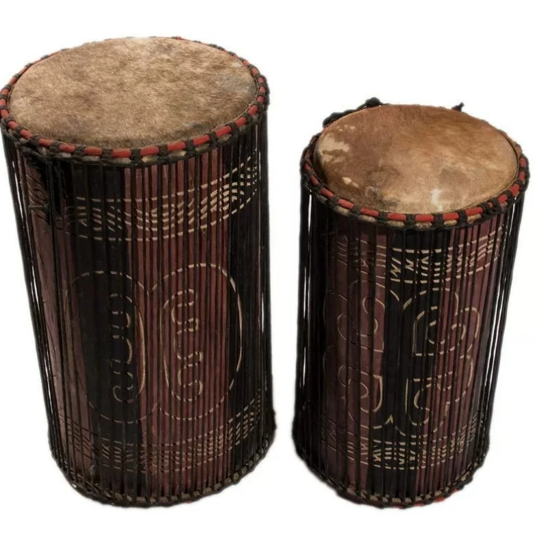 

Dun Dun Drum, 2 sets of drums, bass drum, Dundun drum, African drum