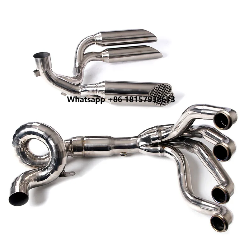 

For Augusta 1000RR 2022 Motorcycle Exhaust System 304 Stainless Steel Exhaust Pipe