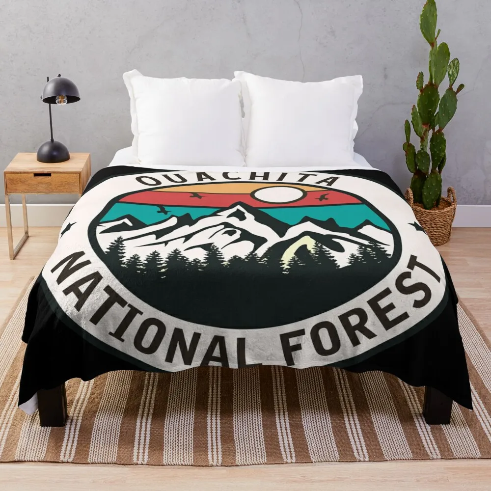 

Ouachita national forest Throw Blanket decorative Kid'S Blankets