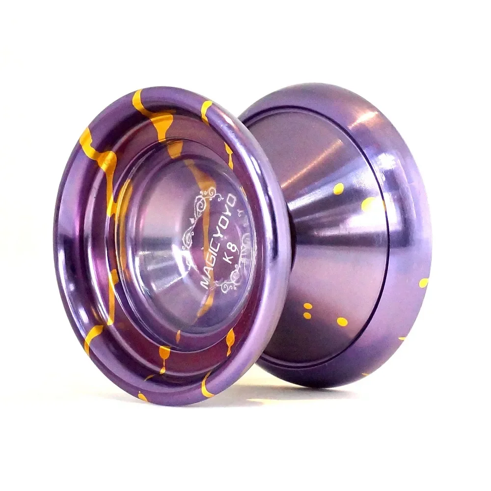 MAGICYOYO K8 Leopard  YOYO  Metal  bearing  Professional yoyo Toys Special Props  diabolo juggling