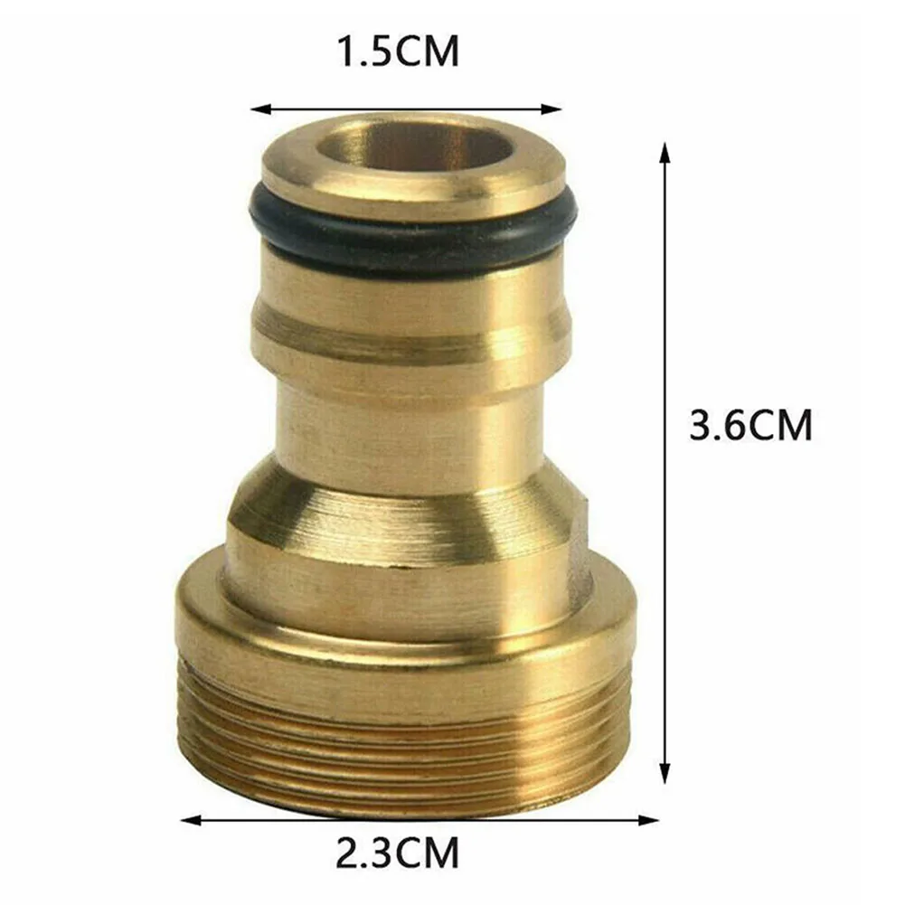 For Garden Home Improvement Home Plumbing Basin Connector Kitchen Faucet Water Pipe Yellow High Quality Quick Connect Faucet