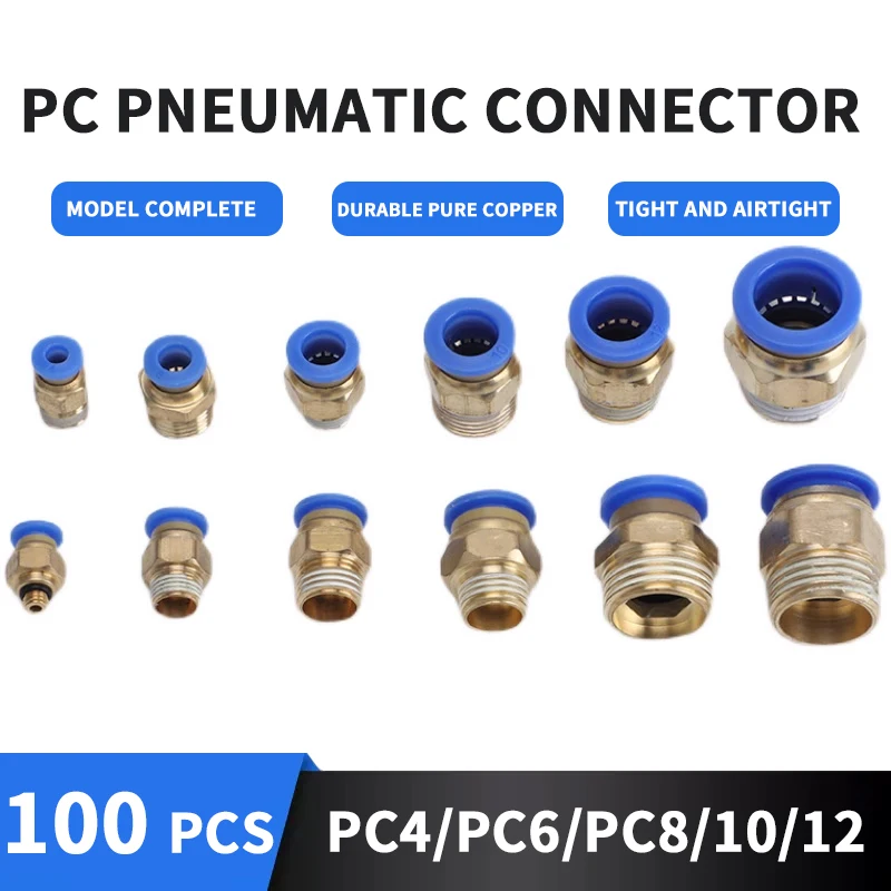 

Mold Water Nozzle PC Quick Connector Metric Coarse Thread Pneumatic M12 Quick Plug Gas Pipe Quick Connector M10 Thread M6 Straig