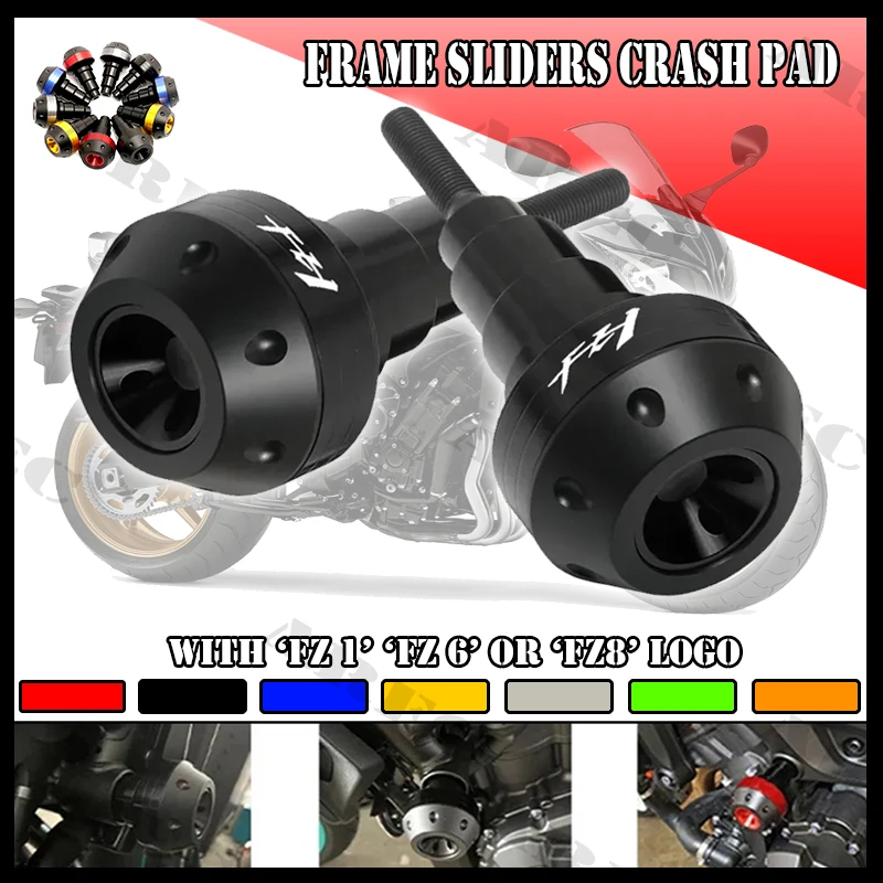 

For Yamaha FZ1 FZ6 FZ8 Motorcycle Frame Sliders Falling Protection Fairing Guard Crash Pad Protector