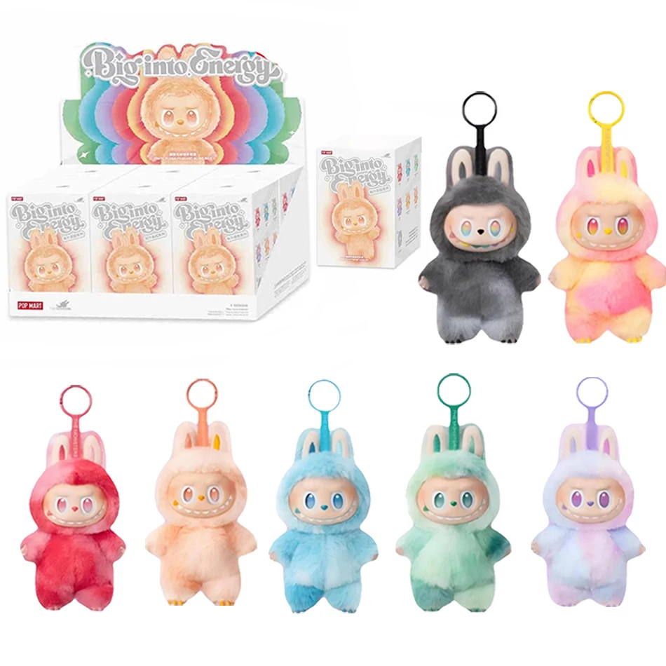 

Labubu V3.0 Big Into Energy Series Виниловая лицевая слепая коробка Игрушка Kawaii The Monster Плюшевая подвеска Mystery Box Сумка-сюрприз Декор Подарок