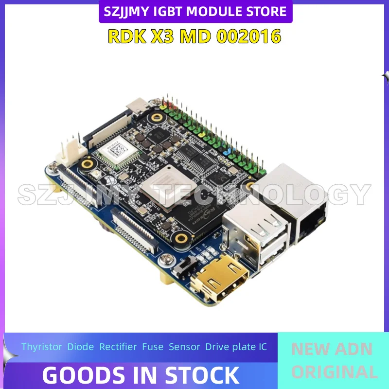 جديد وأصلي متوفر في المخزون RDK X3 MD Horizon Sunrise X3 Pi AI وحدة ذكية ذاكرة اختيارية Raspberry Pi CM4 #3