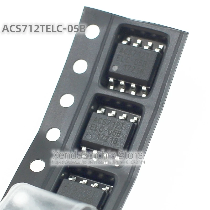 5pcs/lot ACS712TELC-05B ACS712T ELC-05B SOP-8 package Original genuine sensor chip