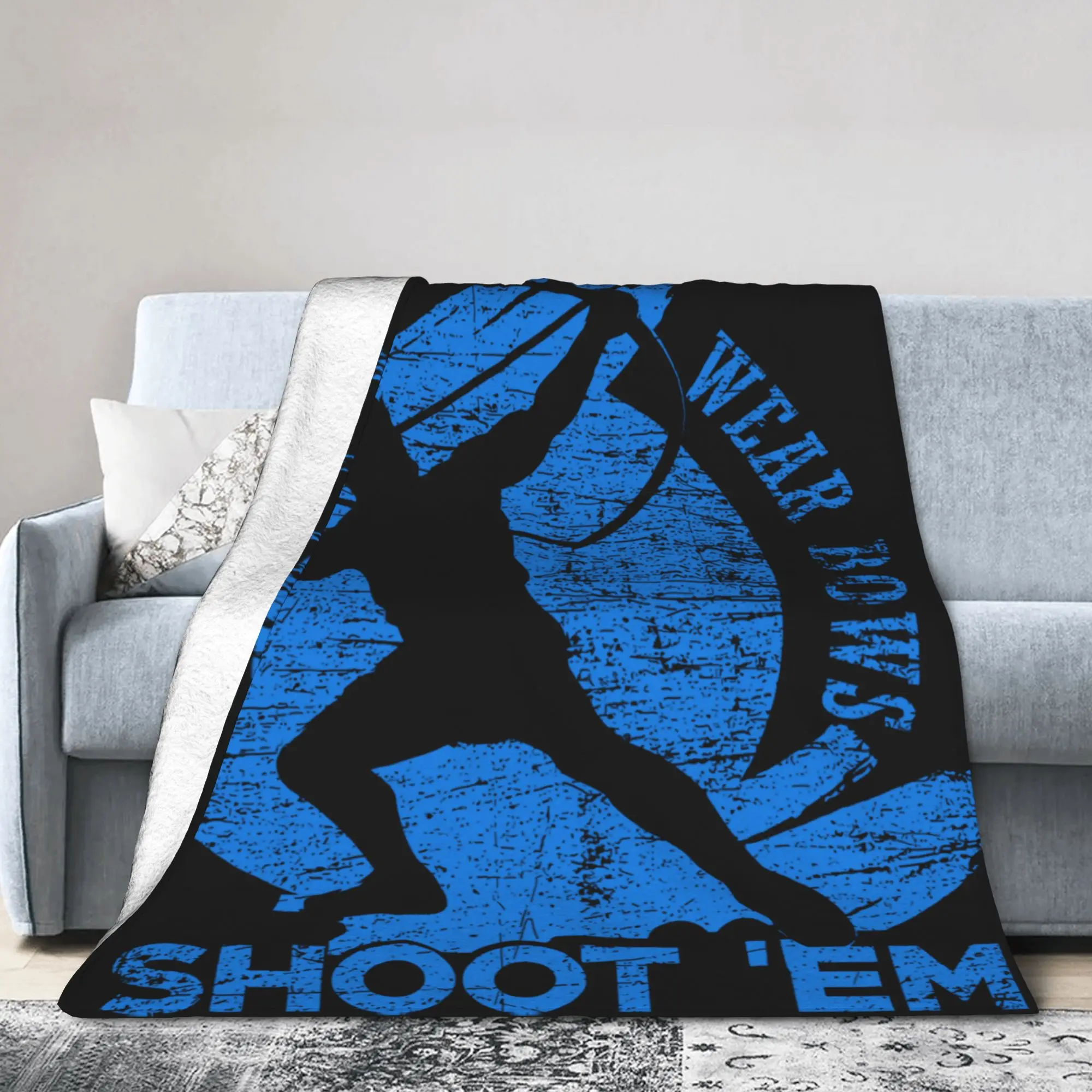 Custom Retro Archery Archer Blankets Warm Flannel Tiro Con Arco Throw Blanket for Bed Couch Bedspread