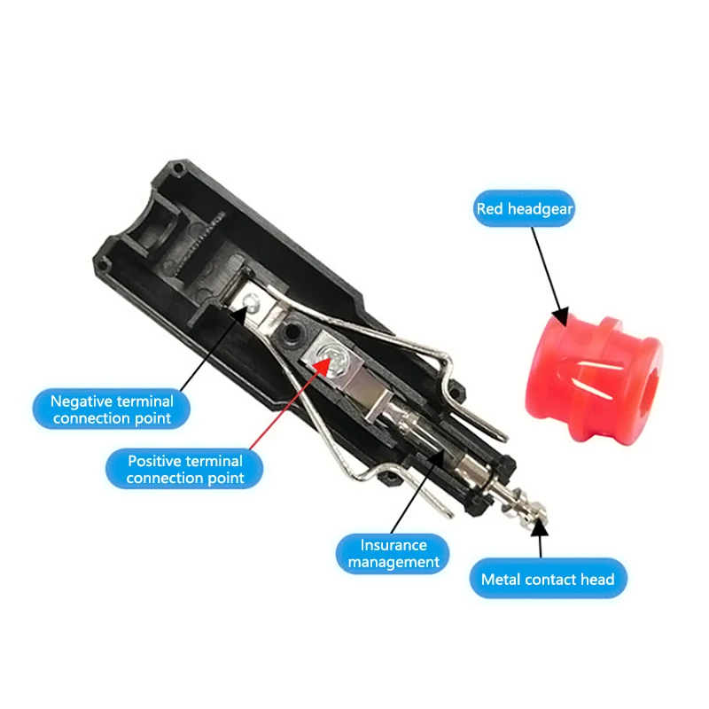 1pcs Car Vehicle Lighter Socket Plug Connector Male Plug Universal 12V-24V 8A Car Cigarette Lighter Plug Car Accessories