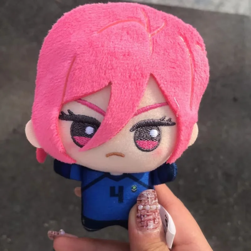 Gorąca Wyprzedaż 10cm Blue Lock Hiori Isagi Yoichi Nagi Seishiro Mikage Lalka Puszysty Maumet Wisiorek Lalka Breloczek Zawieszka Prezent