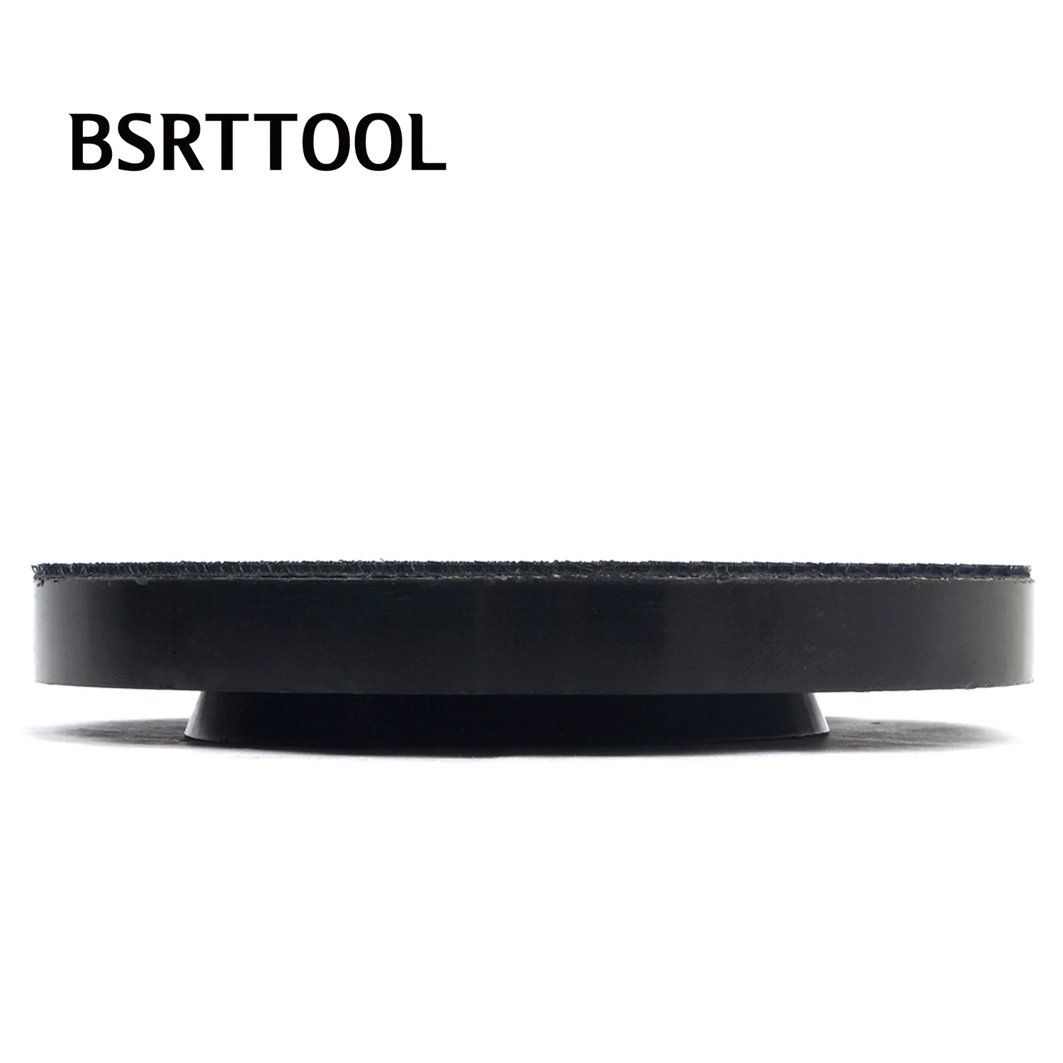 BSRTTOOL almohadilla de respaldo de plástico, disco de respaldo de gancho y bucle, pulidor de amoladora angular, adaptador de bloqueo de caracol, 6 pulgadas