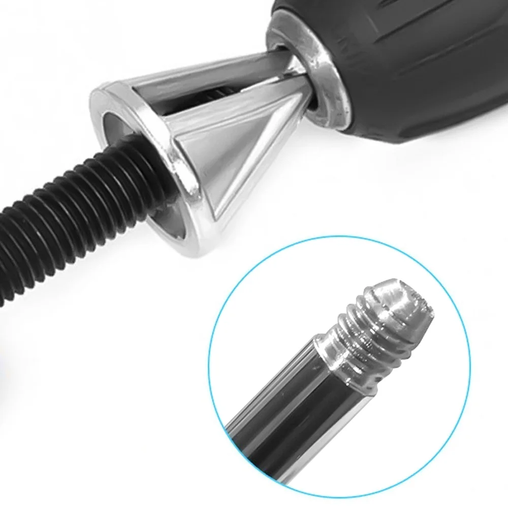 STONEGO-Herramienta de biselado externo HSS, vástago triangular/hexagonal, reparación, Broca de Metal