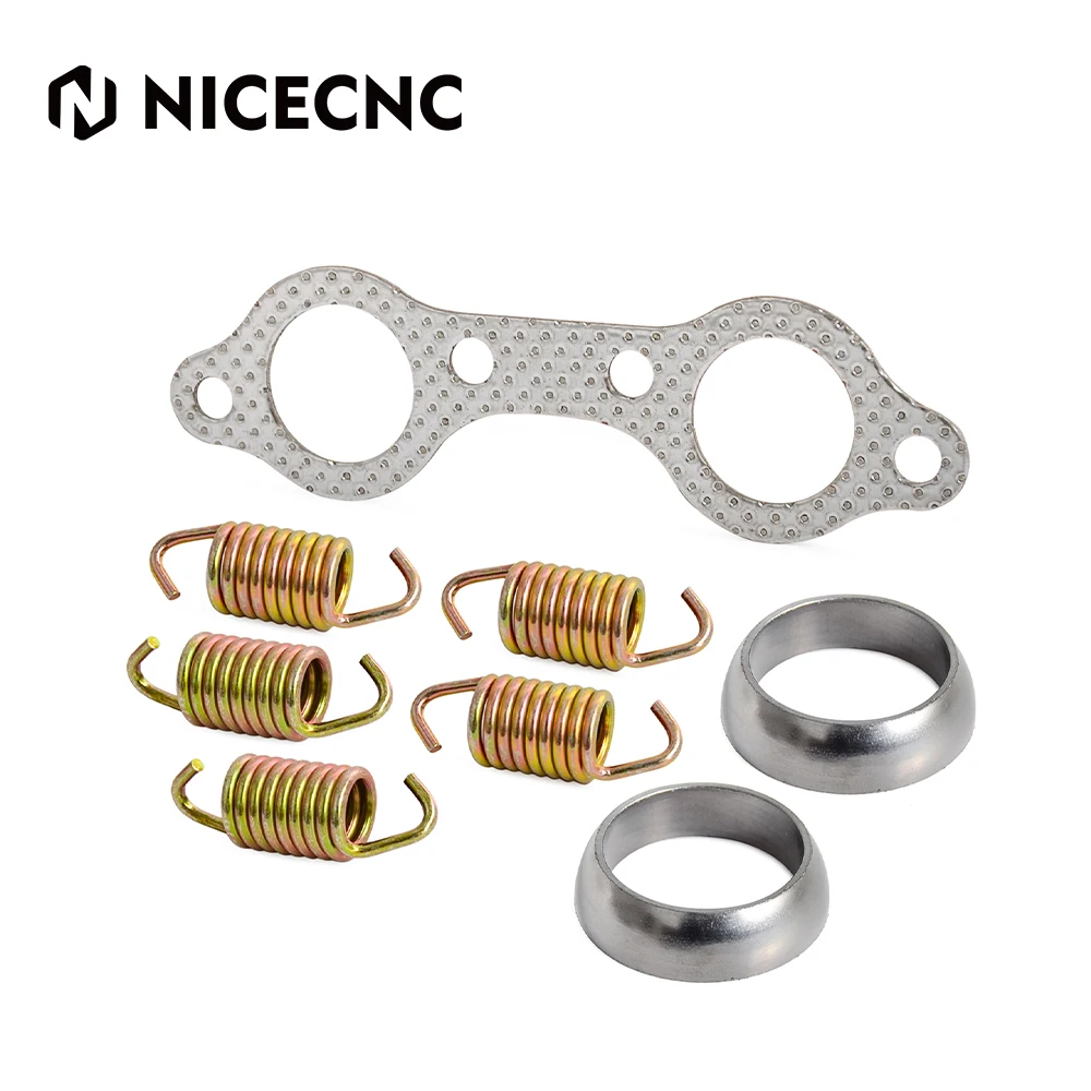 NICECNC UTV прокладка коллектора трубы впускной и выпускной прокладки пружины болт для Polaris Sportman 600 2003-2006 700 2002-2007 аксессуары NICECNC UTV прокладка коллектора трубы впускной и выпускной прокладки пружины болт для Polaris Sportman 600 2003-2006 700 2002-2007 аксессуары