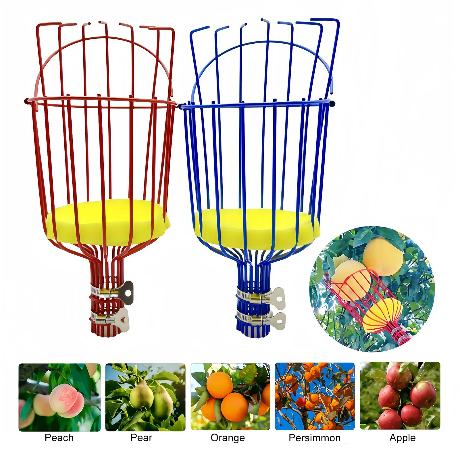 Fruit Picking Machine Fruit Collection Picking Catcher Device Practical And Convenient Fruit Picking Machine Gardening Tool