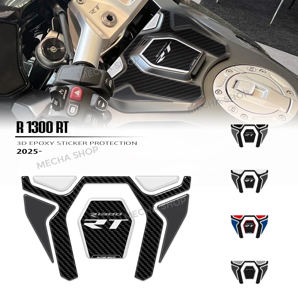Glove Compartment Tank Stickers Protection Waterproof Protective Sticker for R1300RT R 1300RT 3D Epoxy Resin Protective Sticker