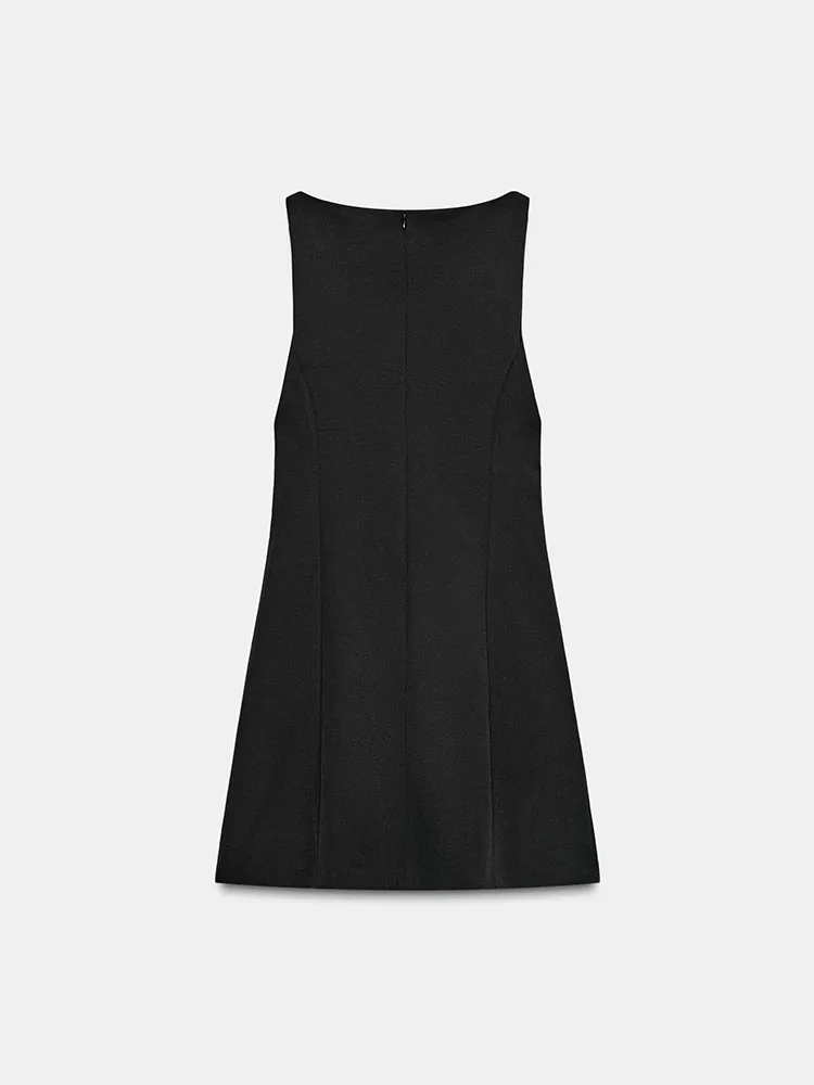 Sweet round Ne Svel Knot Dr Faionable U-Ne شتاء جديد وصول المرأة الدكتور ميدي طول مساء... #5