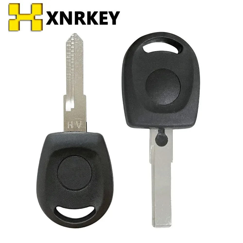 

XNREKY Transponder Key Remote Car key Blank Shell for Volkswagen VW B5 Passat With HU66 HU49 Blade Key Shell No Logo