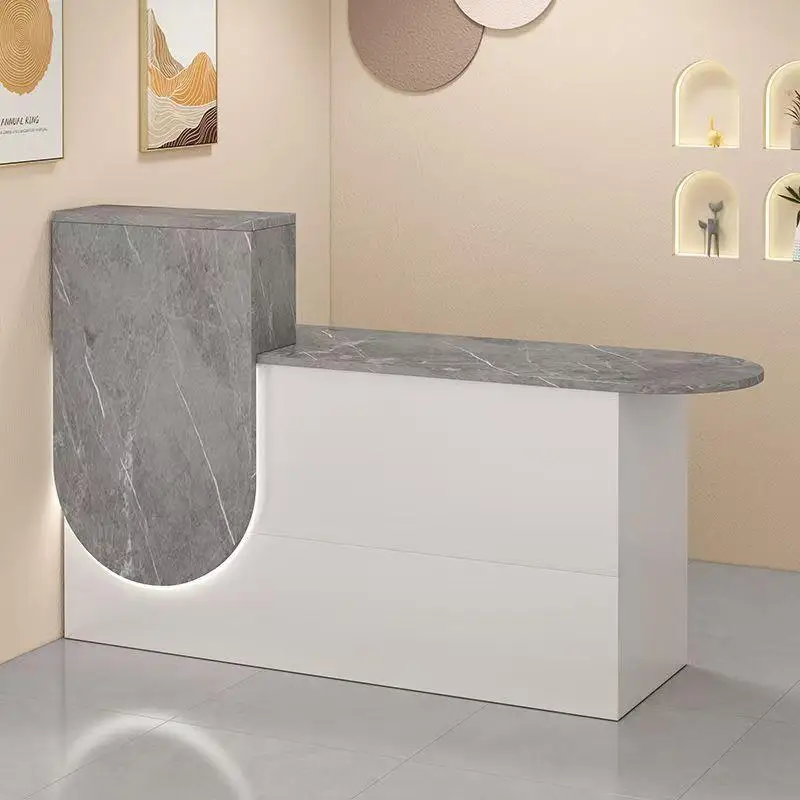 

Design Restaurant Reception Desks Beauty Salon Luxury Cashier Reception Desks Front Modern Empfangstheke Furniture Office