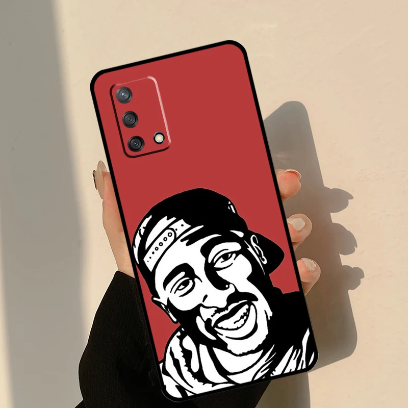 مغني الراب 2pac المغني توباك ل OPPO A74 A54 A94 A53S A54S A31 A5 A9 A52 A72 A91 A93 A96 A15 A17 A57 A77 حافظة هاتف