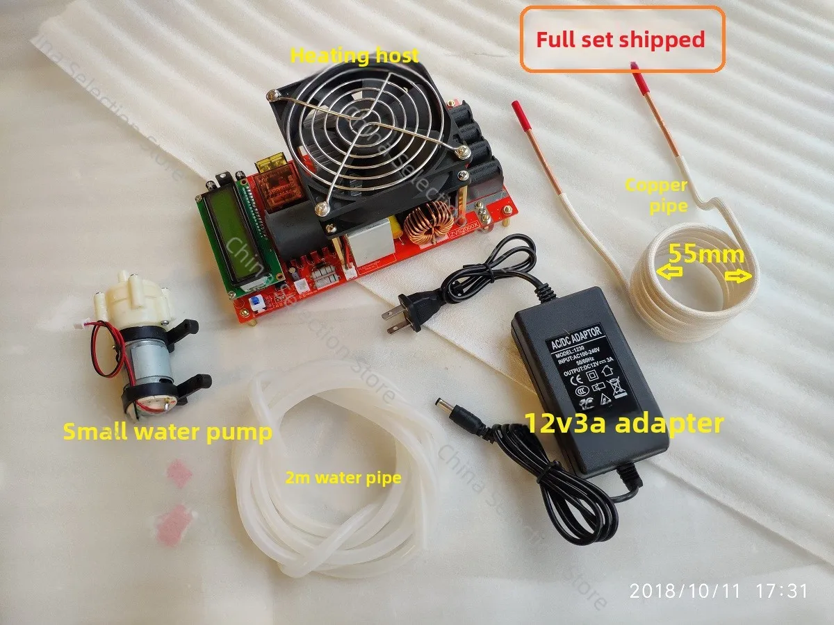 

2000W high power ZVS heating machine, quenching, heating, smelting, DC welding machine power supply