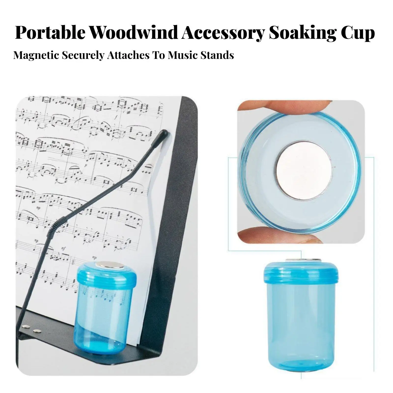 Performance Strip Soaker Leak-Resistant Design Performance Strip Soaking Cup Universal Musical Instrument Accessory for view 3