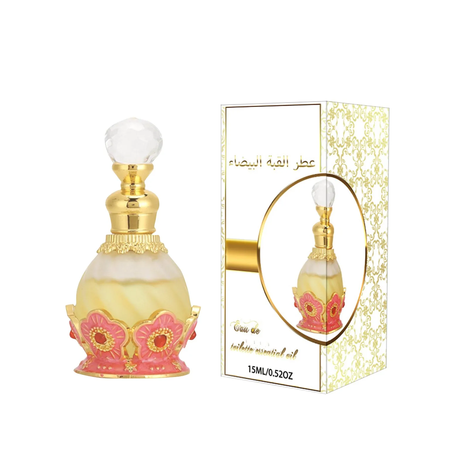 Exotic Rose Scented Perfume Unleash Your Alluring Charm 15ml Middle Eastern rose fruit perfume Light and lasting perfume