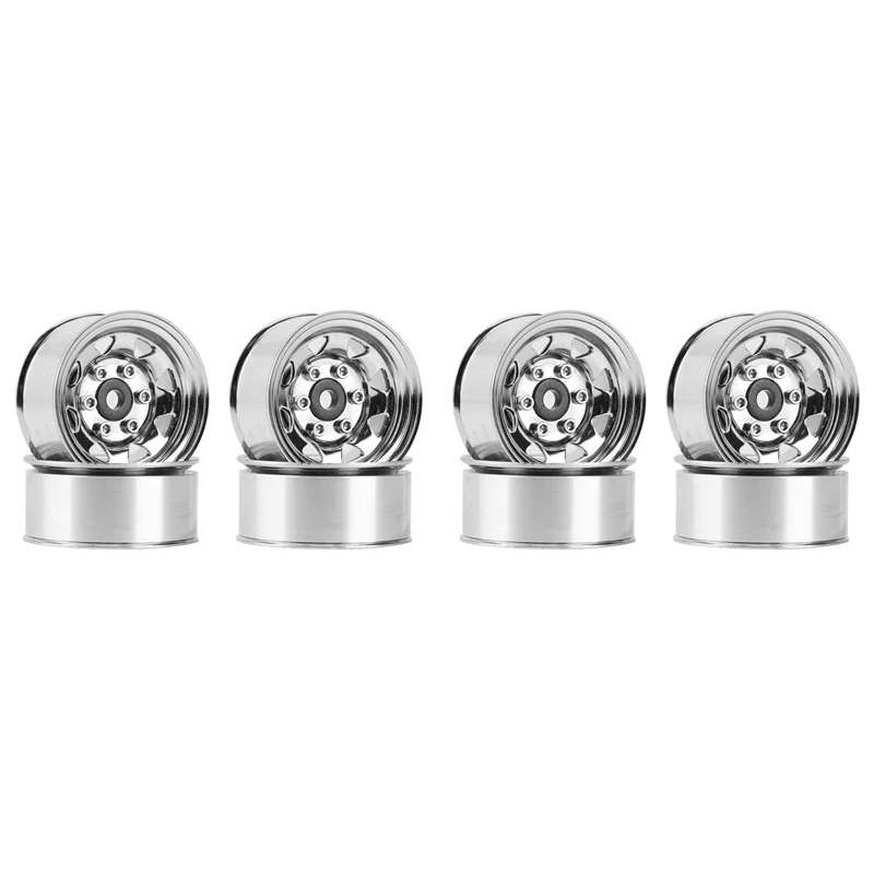 

CYGJ-8PCS 1,55 Металлическая ступица обода колеса с замком для 1/10 RC гусеничного автомобиля Axial Yeti Jr 90069 RC4WD D90 TF2 Tamiya CC01 LC70 MST,5