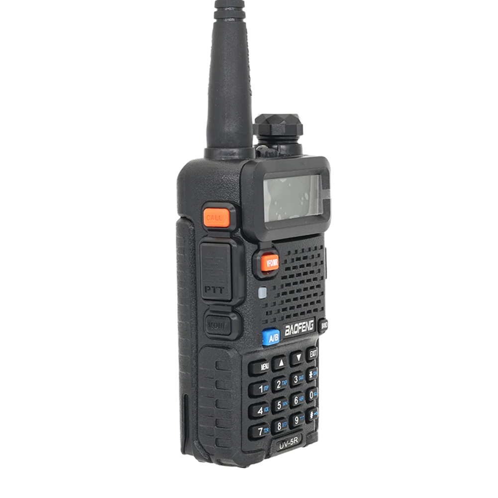 Baofeng UV-5R Walkie Talkie portatile 136-174 MHz e 400-520 MHz 5 W Radio bidirezionale dual band Radioamatori a lungo raggio