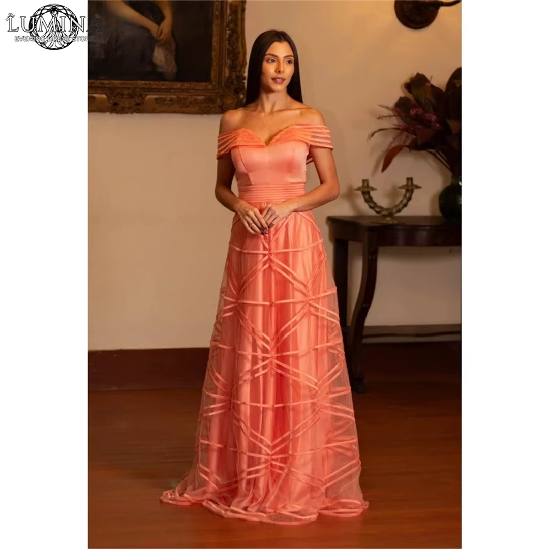 Lumina One Shoulder Evening Dresses Wedding Party Dress Fishtail Skirt Ball Gowns Custom Made Chiffon Women's Prom Dress 2026