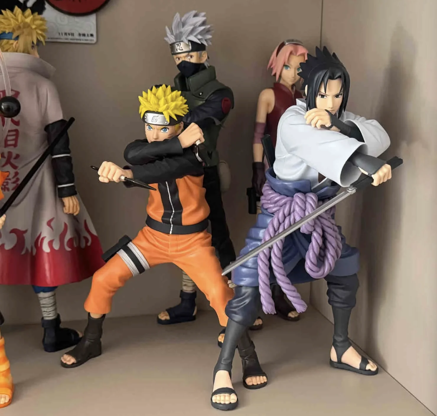 

Оригинальная коллекционная фигурка Bandai Banpresto Grandista Naruto Shippuden: Саске и Наруто, модель-игрушка, подарок для парня