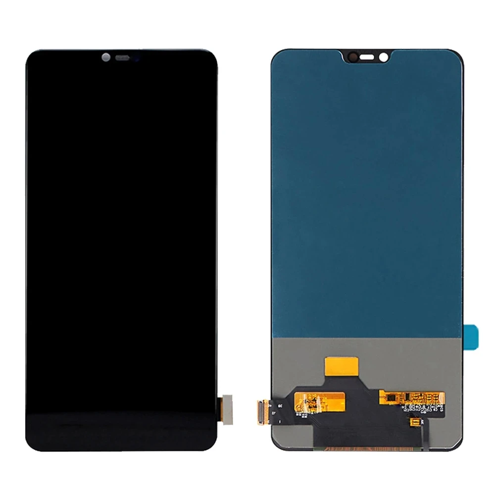 Pantalla LCD táctil para OPPO R15 R15 Pro, repuesto de montaje de digitalizador con herramientas gratis, película templada de pegamento, CPH1831, CPH1835