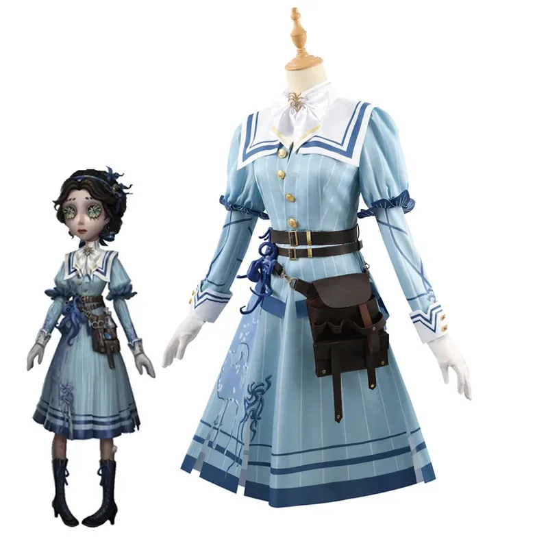 إميلي داير دكتور كوسبلاي الهوية الخامس الزهرة الأبدية ليديا جونز زي فستان الهالوين البدلة يي؛ 4