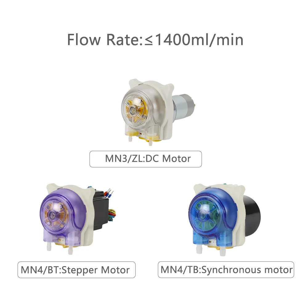 JIHPUMP DC 12v 24v 110v 220v 1000ml Small Mini Micro Peristaltic Pump Stepper Motor Water Liquid Dosing Hose Pumps Parts Price