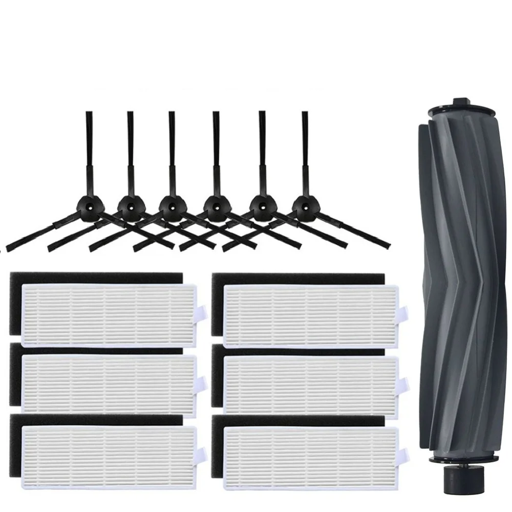 Pièces robotiques allergiques pour DOMOOVA DRV80, rouleau principal, brosse latérale, filtre Hepa, vadrouille, chiffons de gril, AMIBOT Animal H2O X610