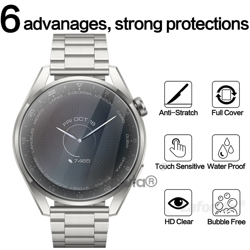 New Tempered Glass For Huawei Watch 3 Pro 48mm Protective Glass For huawei Watch 3 46mm Anti-scratch Clear Screen Protector Film