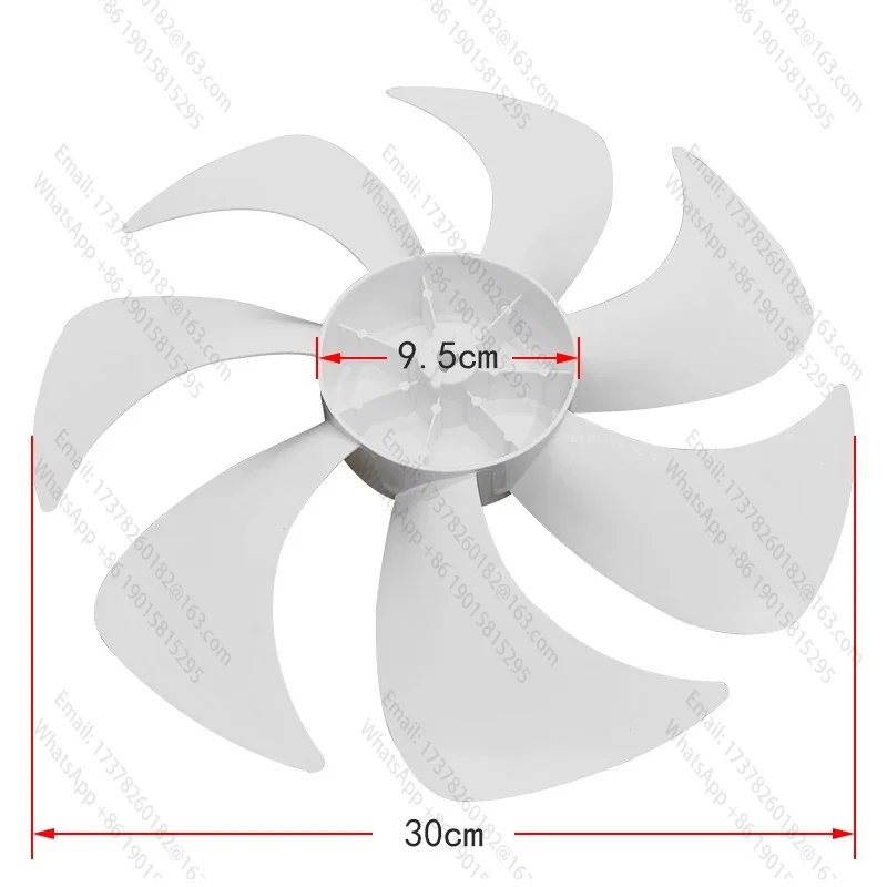 Accesorio de Aspas Compatible con Ventiladores Eléctricos Modelos CS30-X20, CS30-R21, FS30-X52
