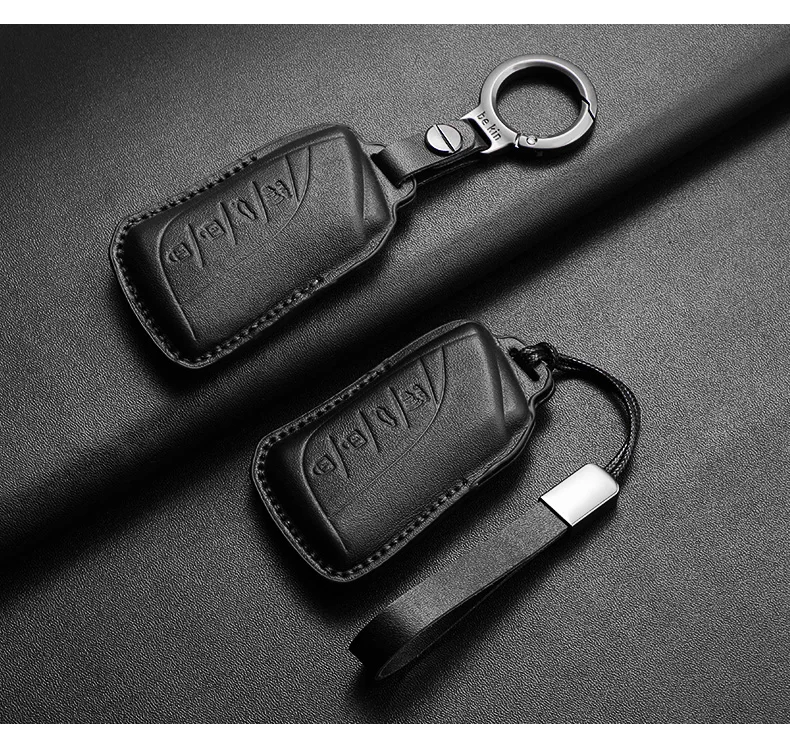 Echtes Leder Autoschlüssel-Etui für Lexus NX ES UX US RC LX GX IS RX 200 250h 350h LS 450h 260h 300h UX200 Autoschlüsselanhänger-Hülle – Detail 9