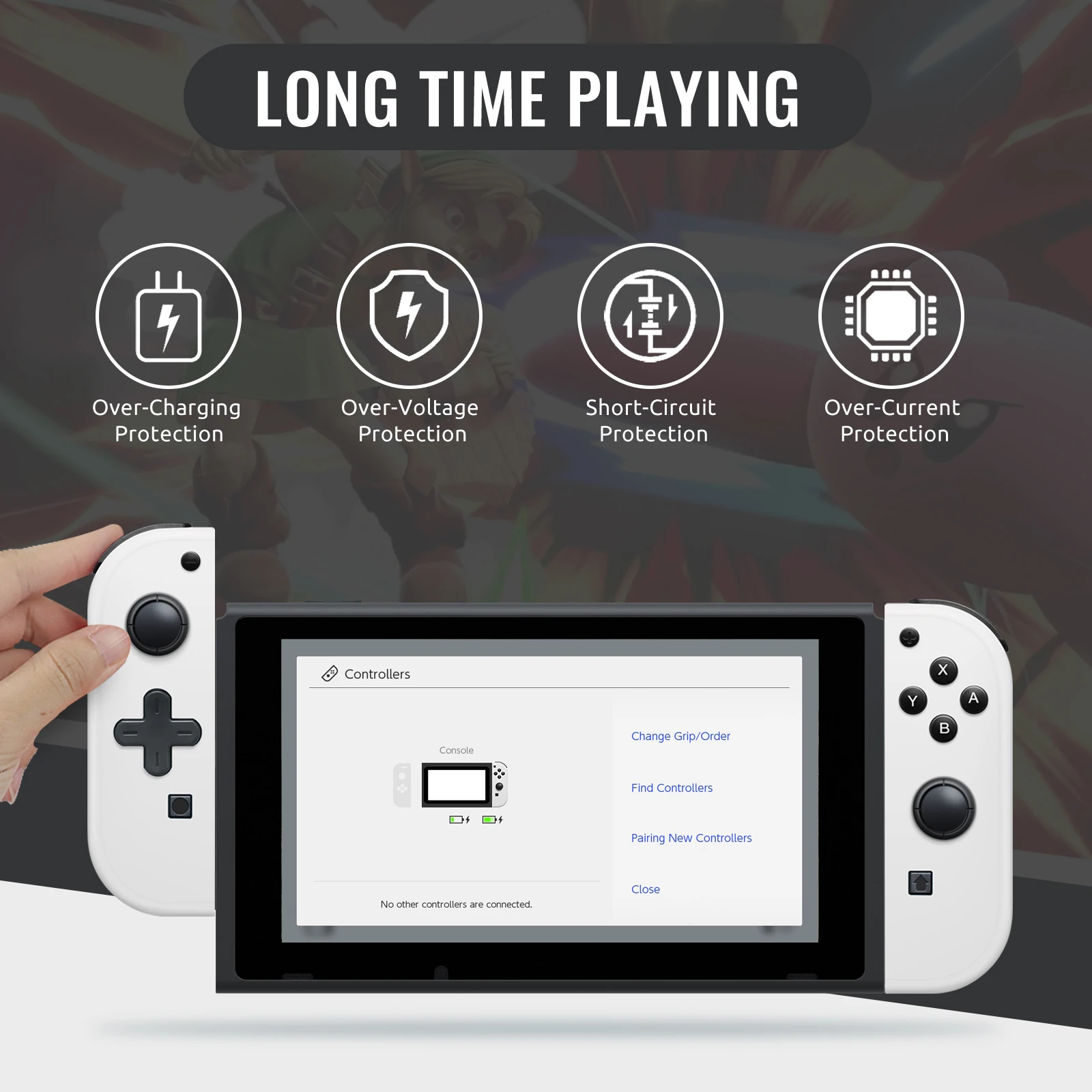 Joypad Công Tắc Điều Khiển Joypad Không Dây Cần Điều Khiển Tay Cầm Chơi Game Đôi Rung Công Tắc Điều Khiển Joypad Công Tắc Điều Khiển