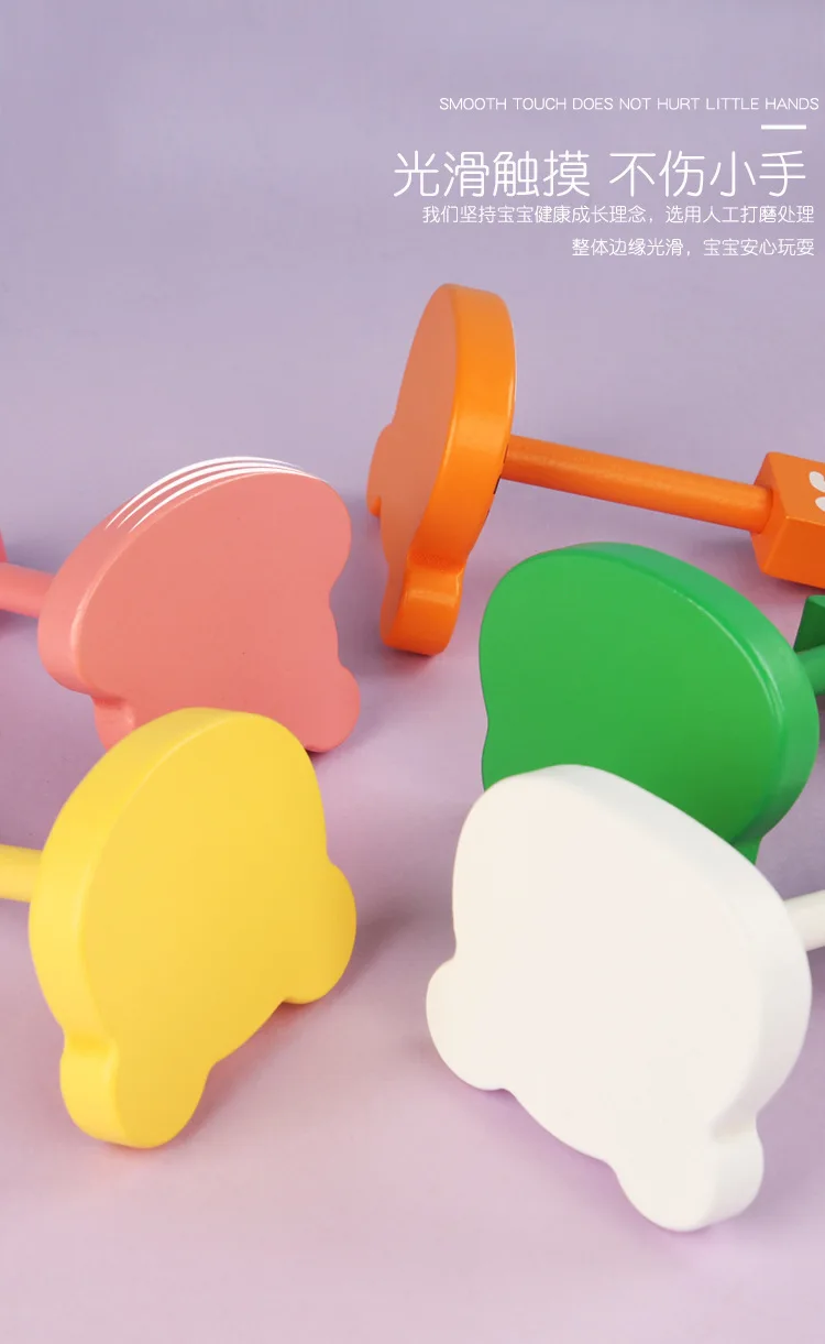 5 stks Ringen + Hout Afstandsmarkering Set Kids Ring Toss Booth Carnaval Tuin Buitensporten Speelgoed Gooien Snelheid Training Games