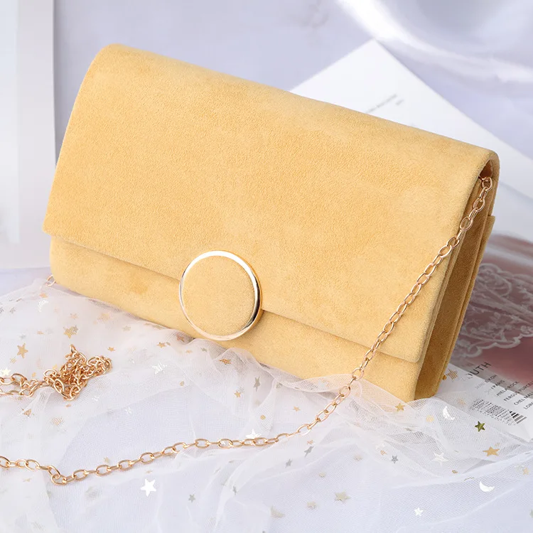 Fashion Women Evening Bags Velvet Clutch Purse Shoulder Chain Wedding Party Handbags Luxury Bags Bridal Clutches Prom Bolso