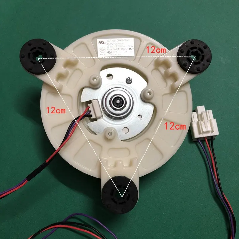 New Original BCD-728WICS 0064001624 DOA2768HAEA 12VDC for Refrigerator Cooling Fan