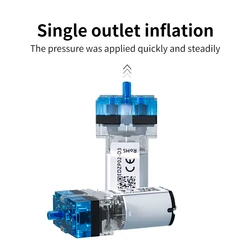 Kamoer EDZP02 Micro Sphygmomanometer Air Pump with Brush Motor, Positive Pressure Vacuum Pump Used for Medical Instrument
