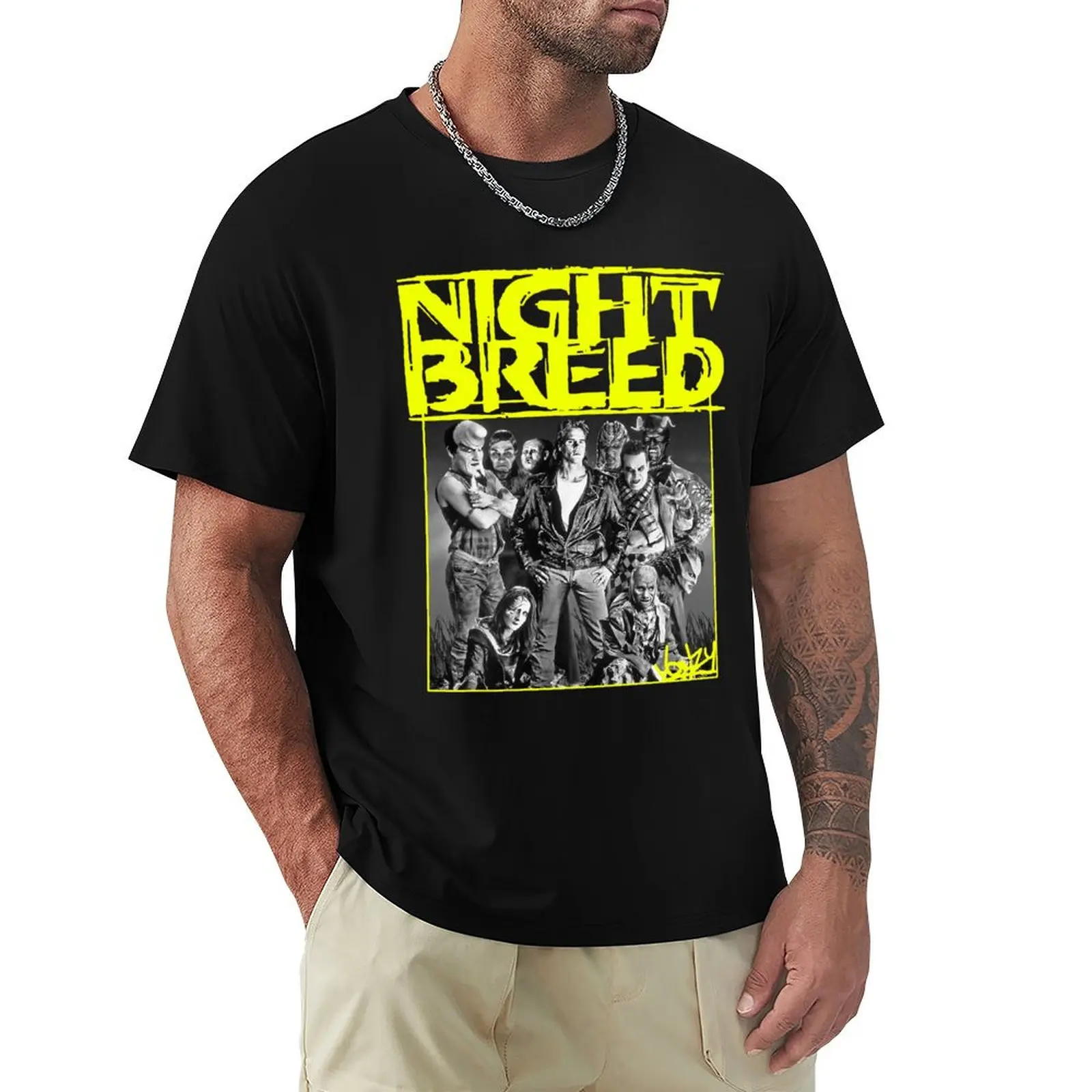 

Day Gifts Nightbreed Retro Movie Cool Gift T-Shirt cotton man t-shirts funny meme t-shirts fitted t shirts for men