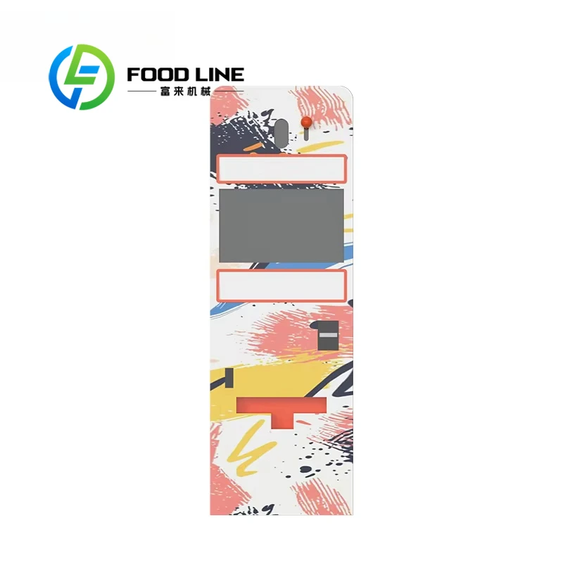 Vertical Compact Graffiti Pink Photo Booth Camera for Self Photo Studio Cafe Retail Space 2K/4K Resolution Self Service Print