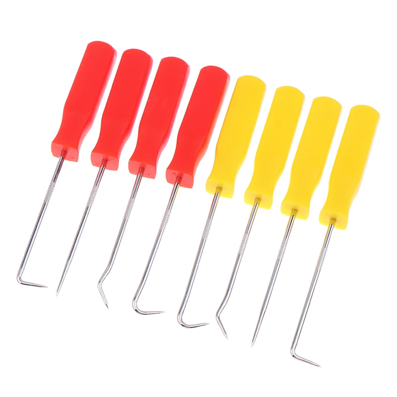 4PCS Practical Car Vehicle Oil Seal Screwdrivers Set O-Ring Seal Gasket Puller Remover Pick Hooks Tools Sealing Repair Tools Kit