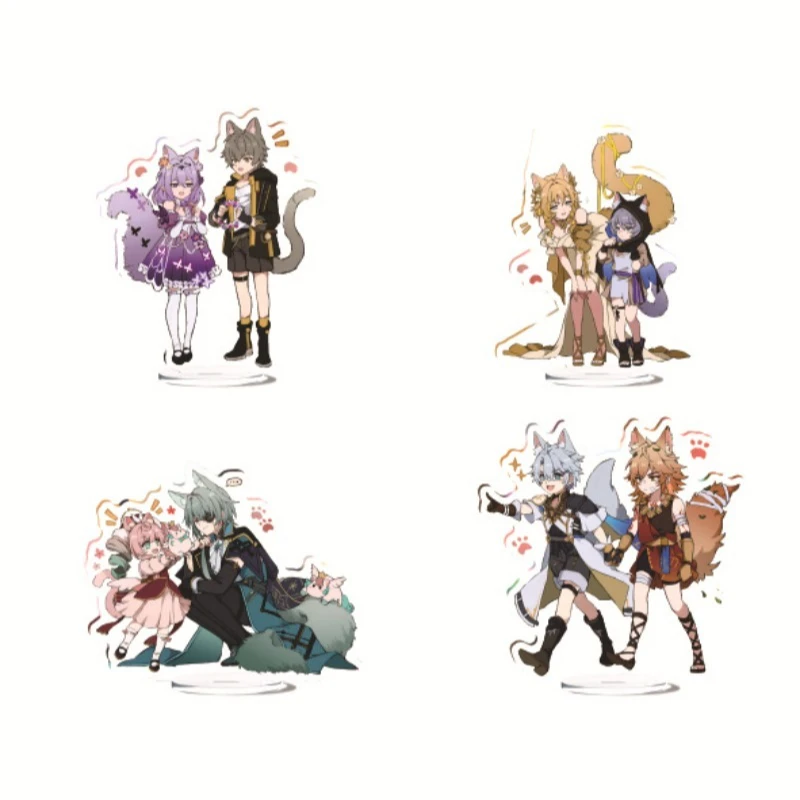 Honkai Star Rail Acrylic Stand  10cm Phainon Mydei Castorice Anaxa Hyacine Model Plate Cosplay Anime Game Gift Tabletop Figurine