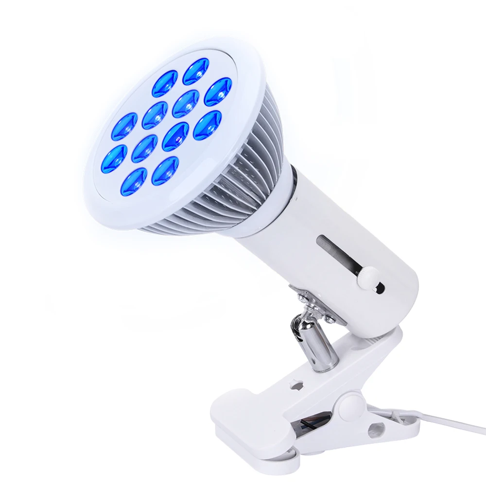 

Deep Blue 460nm LED Light Therapy Bulb with E27 holder baby blue therapy light