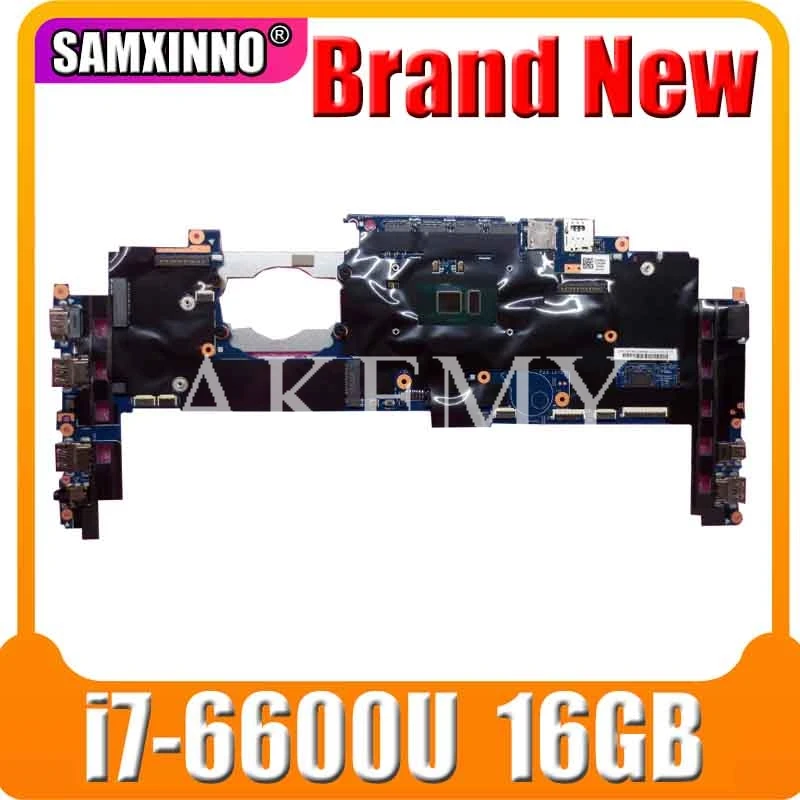 

For Lenovo ThinkPad X1C X1 YOGA Mainboard 14282-2M 01AX833 01AX823 00JT811 I5 I7 6th Gen RAM 8G 16G Motherboard Tested OK