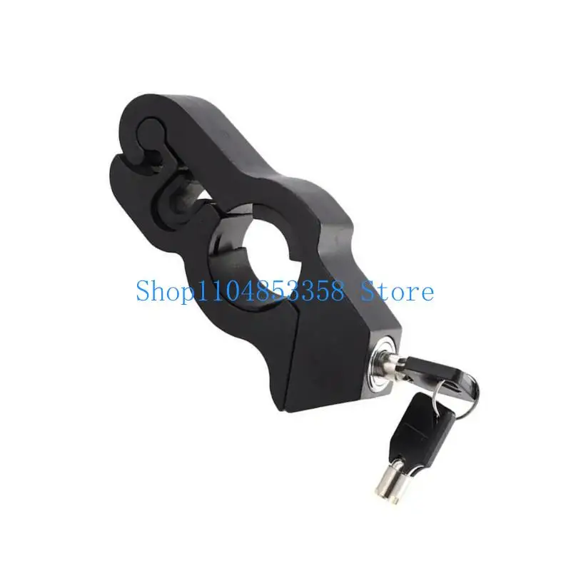 652F Aluminium Motorcycle Handlebar Brake Levering Lock Anti Theft Security Device